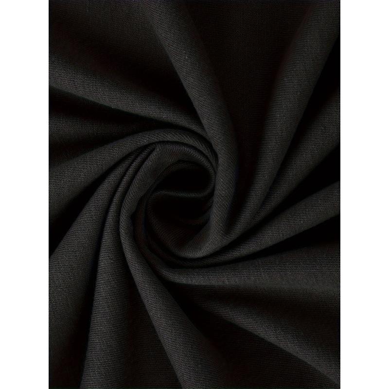 European Size 1pc Women'S Floral Cat and Moon Print T-Shirt -  Polyester Crew Neck Short Sleeve Casual Top with Slight Stretch for All Seasons