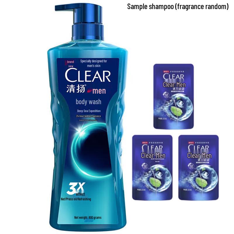 

Clear Men Deep Sea Adventure Набор гель для душа и шампунь с ароматом одеколона