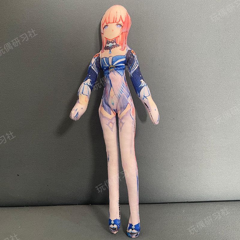 28cm Genshin Impact Wanderer Xiao Morax Cosplay Pluche Katoenen Pop Slank Draaibare Vorm Kamerdecoratie Abstract Model Cadeau