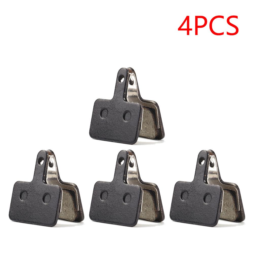 1-10PCS Semi-Metal MTB Road Bicycle Disc Brake Pads Semimetallic Hydraulic Disc Brake Pad for Shimano M375 M445 M446 Resin