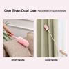 Electrostatic Adsorption Feather Duster Adjustable Cabinet Cleaning Gap Duster