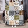 Lightweight Dachshund Fleece Blanket, Perfect As A Gift Pet Lovers Beds Sofas Chairs and Adds A Decorative Touch To Living Rooms