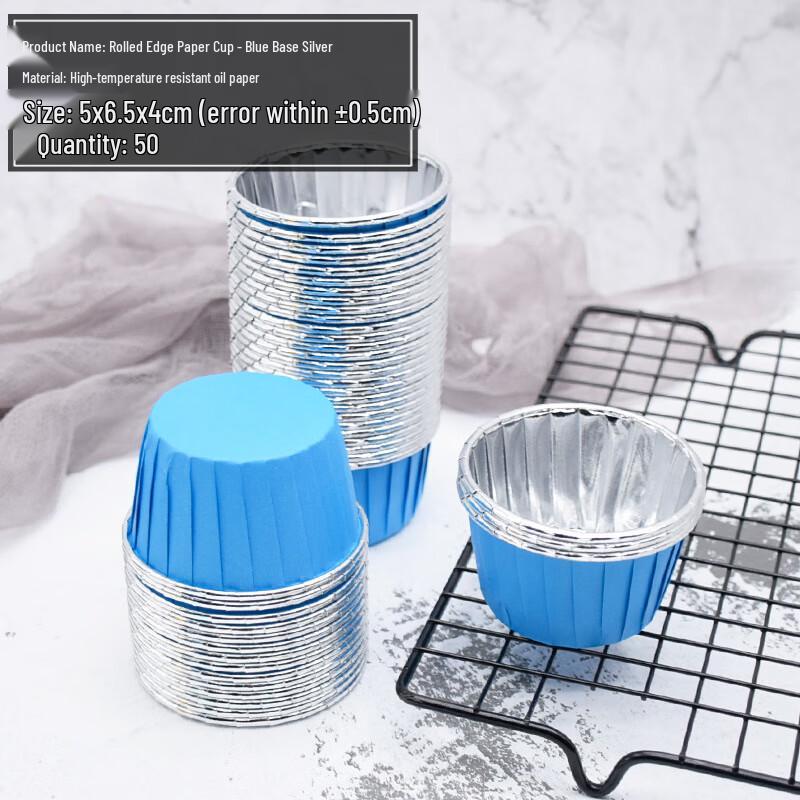 Rolled Edge Cupcake Liners