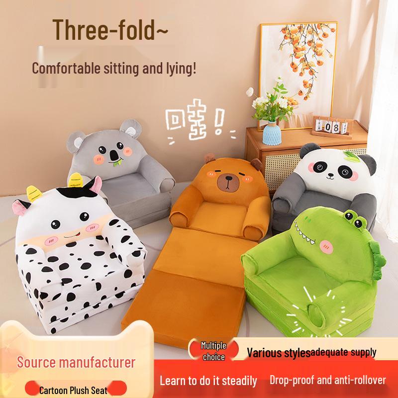 Removable and Washable Children's Year of the Snake Sofa Bed