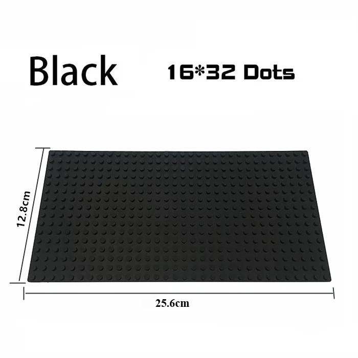 Non-Toxic 32*32*16*16 Dots Base Plate Building Block Diy City Traffic Road Figures Construction Toys Bricks Baseplates For Kids Toys