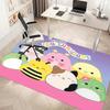 squishmallows Print Area Rug - Soft,Washable Non-Slip Indoor Mat,Living Room,Home Office Decorative Rug