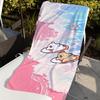 Line Dog M-maltese Funny Beach Towel For Beaches Yoga Studios Gyms Hot Springs Swimming Pools And Picnics