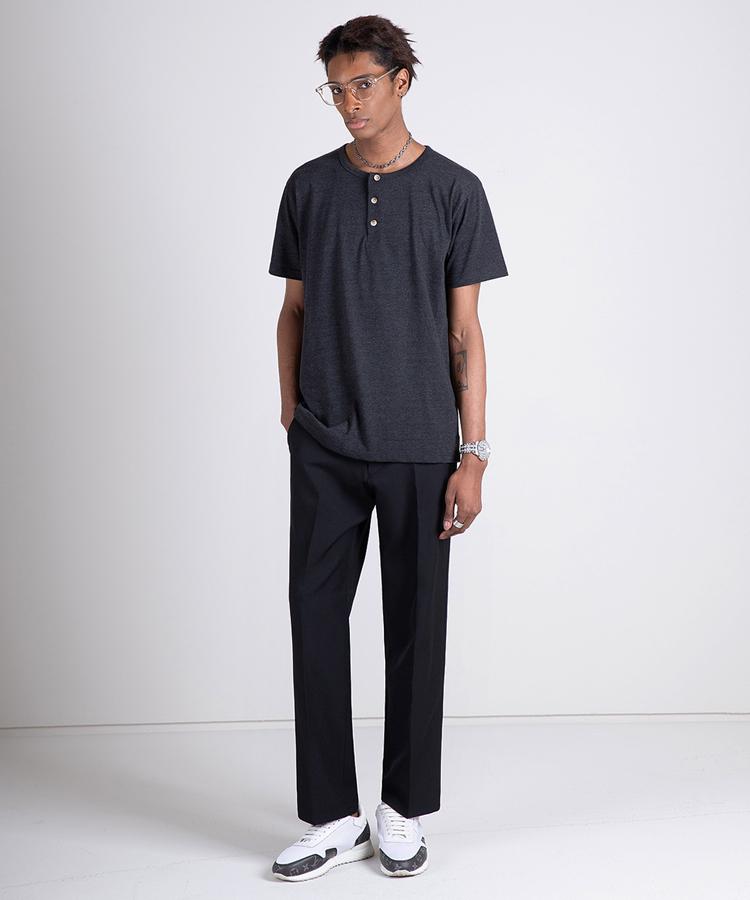Seuteulaikeu Relaxed T/R Blend Trousers (3Color)