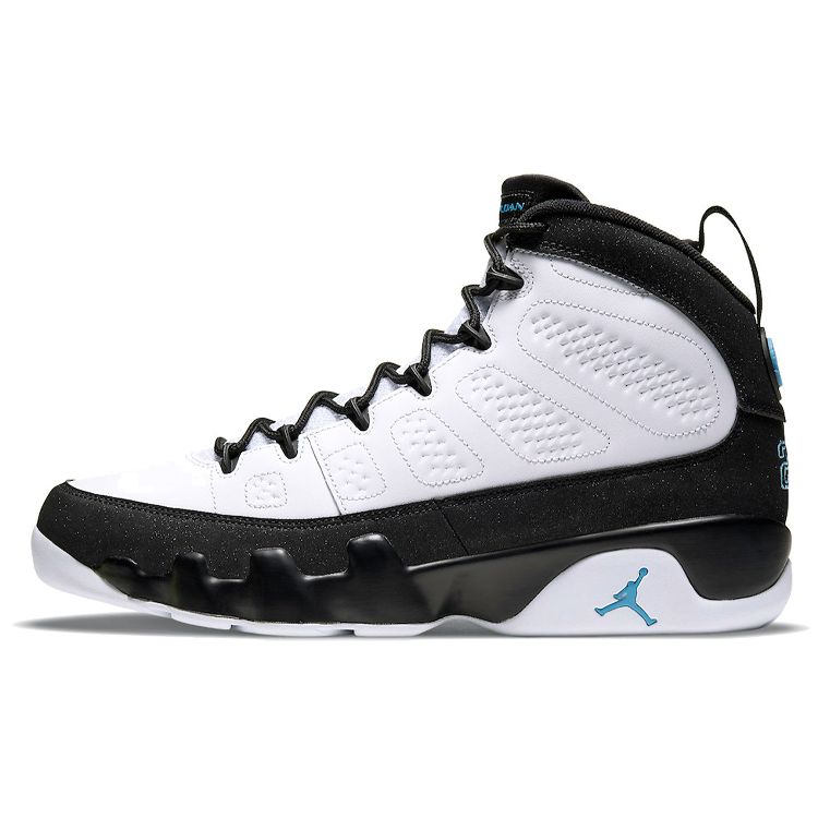 

Air Jordan 9 Retro University Blue Мужские кроссовки Белый Черный CT8019-140