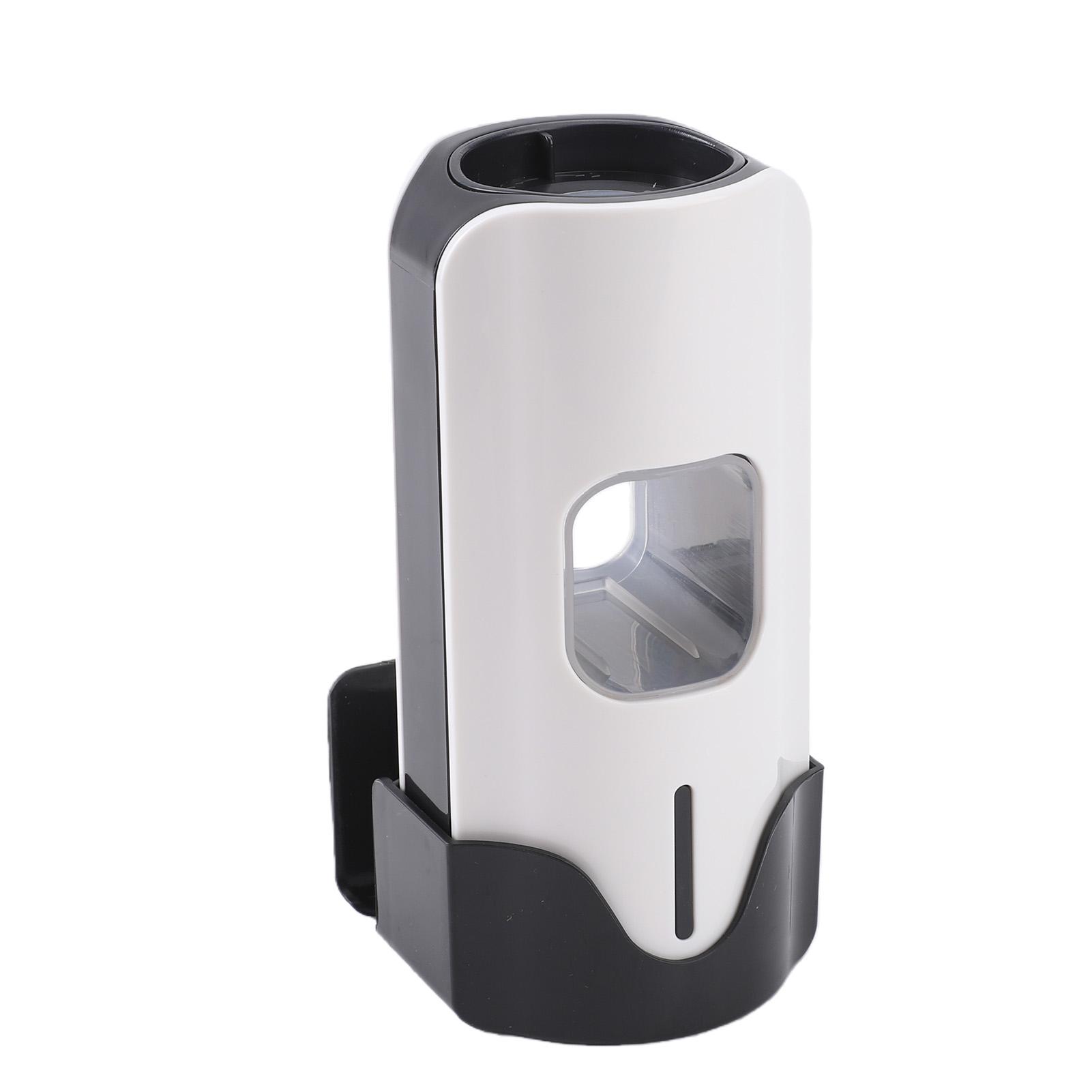 Distributeur Automatique de Dentifrice Mural Intelligent Sans Contact Électrique Squeezeur pour Salle de Bain Douche blanc