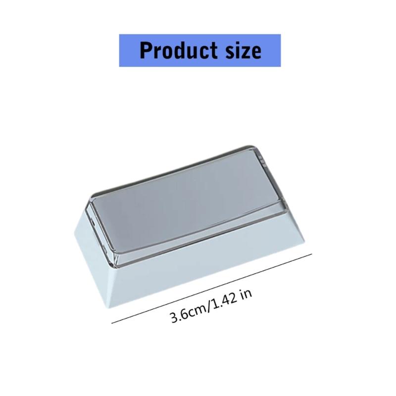 8Pcs PBT Blank DIY Keycap Mechanical Keyboards 2U 2X Original Profile No Print Keycap Set for MX Switches