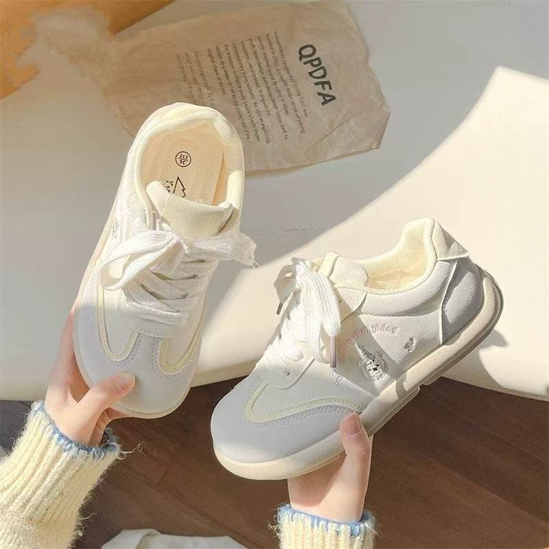Spring new student board shoes ins moral training shoes chic shoes platform