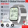New Watch 5 Smart Watch Women AMOLED Screen Fitness Tracker Heart Rate ECG Waterproof GPS Track Call Smartwatch For iOS Android