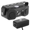 Car Rear View Camera Kit High Definition Parking Radar Sensor LED Light Night Vision