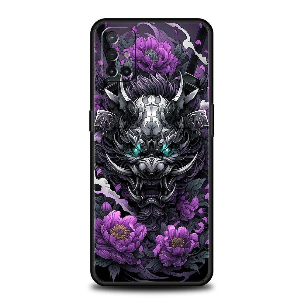 Phone Case For OnePlus 15 13 12 11 10 9 8 7T Pro 13T 13R 12R 10R 9RT 8T Nord 2T CE 2 3 5G Lite Cover Japan Ghost Face Samurai