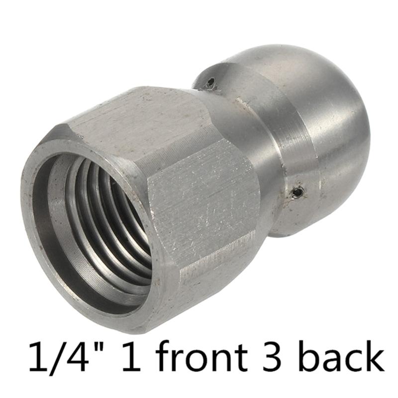 High Pressure Washer  Pipe Spray Nozzle, Spray Nozzle, Nose Pressure, Drain Pipe,1 / 8  1/4 3 / 8 BSP Female Thread