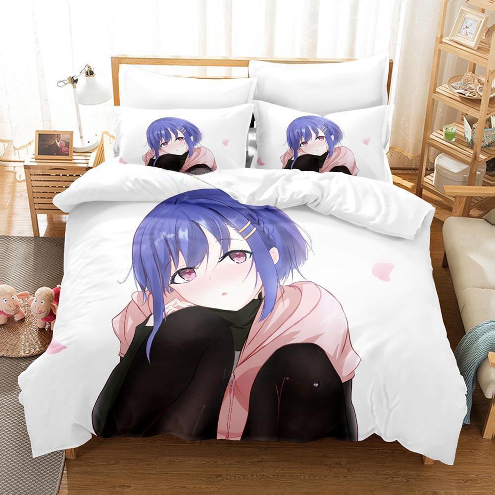 New Remake Our Life! Bedding Set Single Twin Full Queen King Size Bed Set Adult Kid Bedroom Duvet Cover Sets Anime Bed Sheet Set