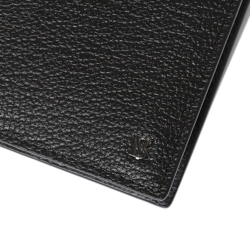 Benovero 2026 Ss Goatskin emboSsed Card Wallet Black Bmg1acp1236k1 