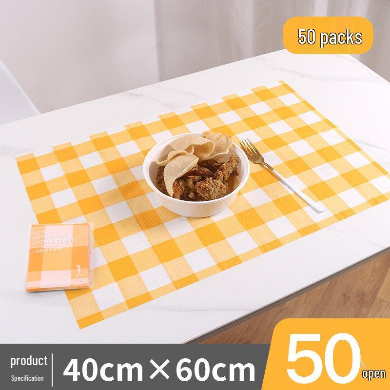 ZISIZ Одноразовые Утолщенные Водонепроницаемые Подставки под Тарелки