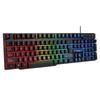 TF800 Four-Piece Gaming Combo, 104 Keys Gaming Keyboard with   Backlight, Comfortable Mouse,   Mic, Large Mouse Pad, 3.5mm Gaming Heads