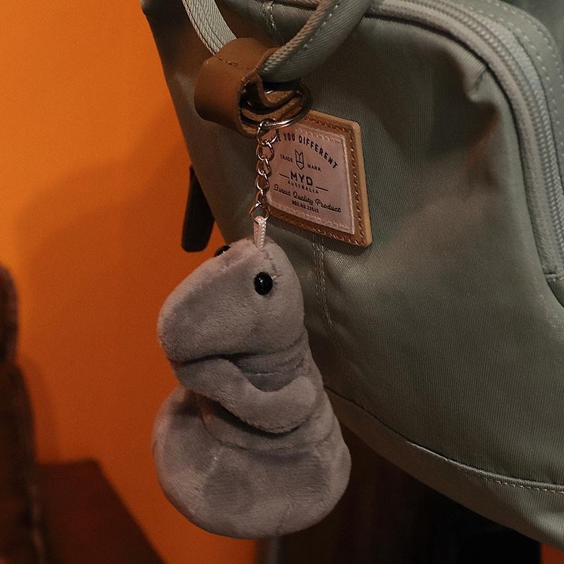 12-50CM Creative Alien Zhdun Statue Waiting for People Plush Toy Ugly Decoration Key Chain Backpack Pendant Boys Holiday Gift