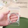 Thickened Transparent PVC Self-Sealing Jewelry Storage Bags