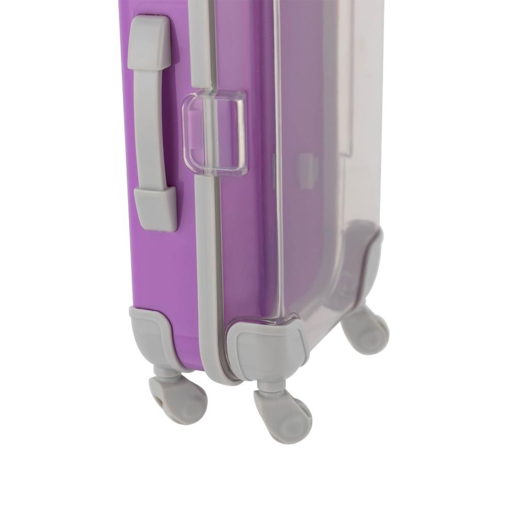 Miniature Mini Suitcase Candy Box Storage Accessories Portable Trolley Party Favor Boxs Simulation Trolley Case