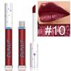 Glitter Lipgloss Langvarig Farge Skinnende Glød Lipglans for Halloween Scene Festsminke Høypigmentert Leppestift Gotisk Leppesjokk Gaveidé
