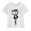 Kids Michael Jackson Rock N Roll T-Shirt Children's Fashion Crew Neck Top Summer Casual Clothes for Baby Boys And Girls