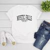Mystic Falls Virginia Est1864 Shirt Gift for Vampire Fan Unisex Short Sleeve T-shirts Salvatore Brothers Shirt Streetwear Tops