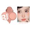 HESBUTY Cream Cheek, Gray Pink. Enhances transparency and creates a healthy flush. Long-lasting color. Can also be used as a lip color. Cosmetics for