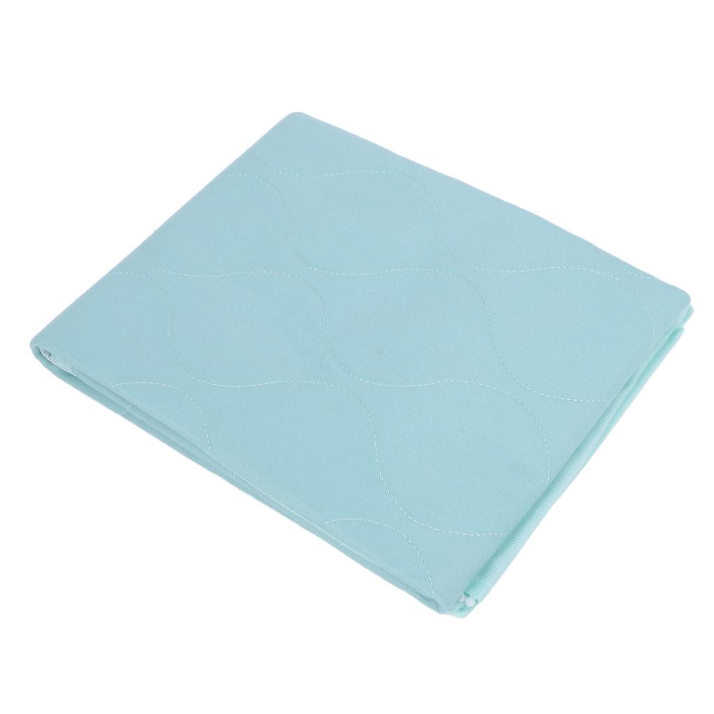 Washable Reusable Bed Pad Water Proof Soft Cotton Layer Absorbent Bed Pad for Adults Elderly