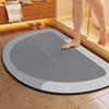 Minimalist Non-Slip Diatomaceous Earth Bath Mat - Absorbent Bathroom or Entrance Doormat