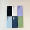 Liquid Silicone Samsung S11Ultra Mobile Phone Case Solid Color Skin-friendly S11ultra Simple Anti-drop Protective Case
