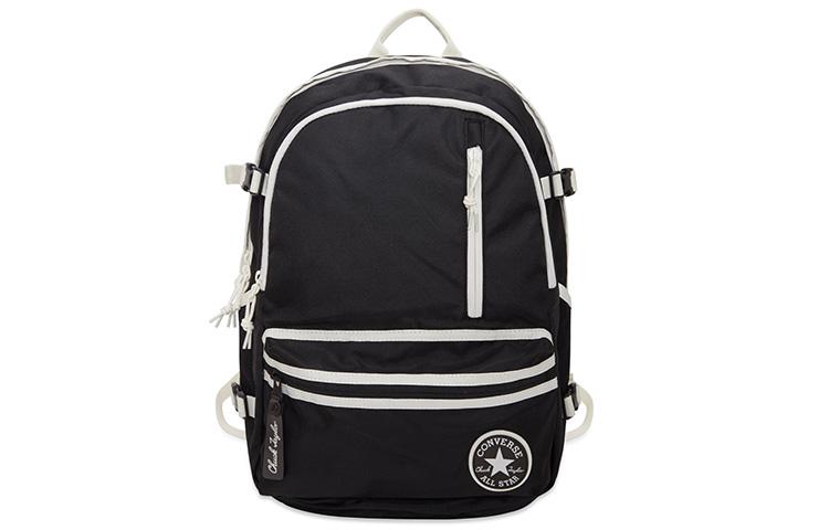Рюкзак Converse Straight Edge Полиэстер Обычный Унисекс Черный 10023003-A01