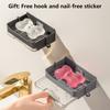 Bathroom Dish Plate Case Home Shower Container Soap Box Plastic Soap Box Dispenser Soap Rack Gift Hook