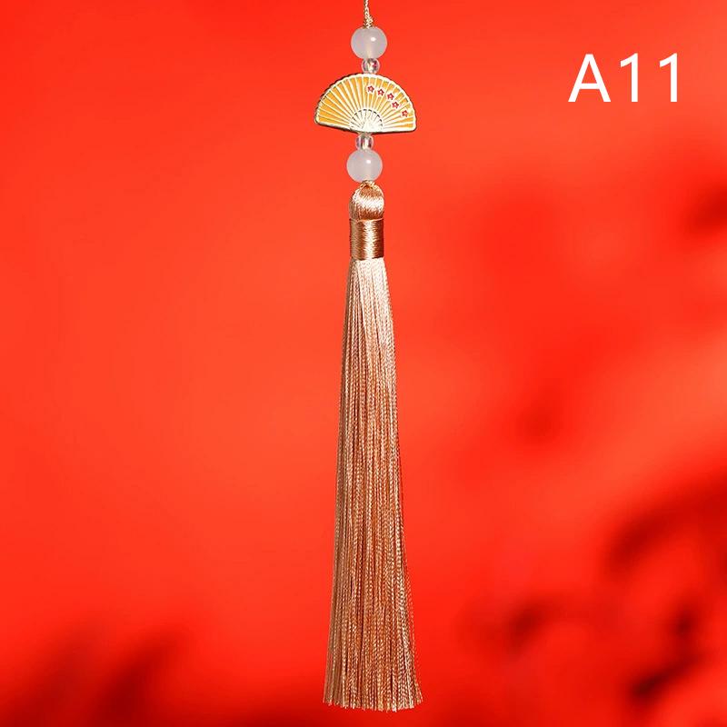 

5Pcs Fan Tassels Bookmark Tassels Silky Handmade Soft Craft Tassels With Loops For Diy Crafts Jewelry Making Party Decor A11