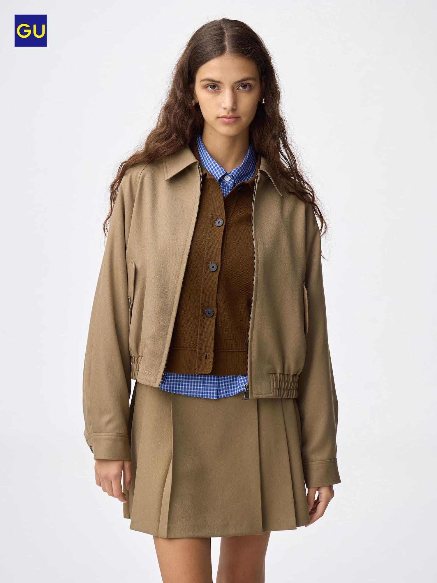 

Куртка Harrington Uniqlo Gu 32 BEIGE/WOMEN S