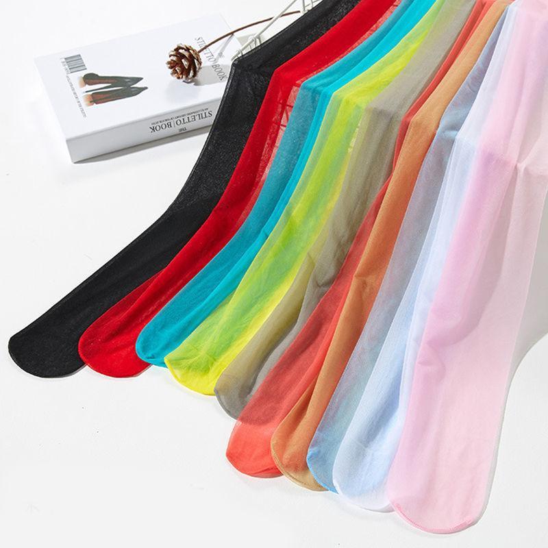 Medias de Verano Ultra Finas Antiganchos Color Caramelo para Mujer