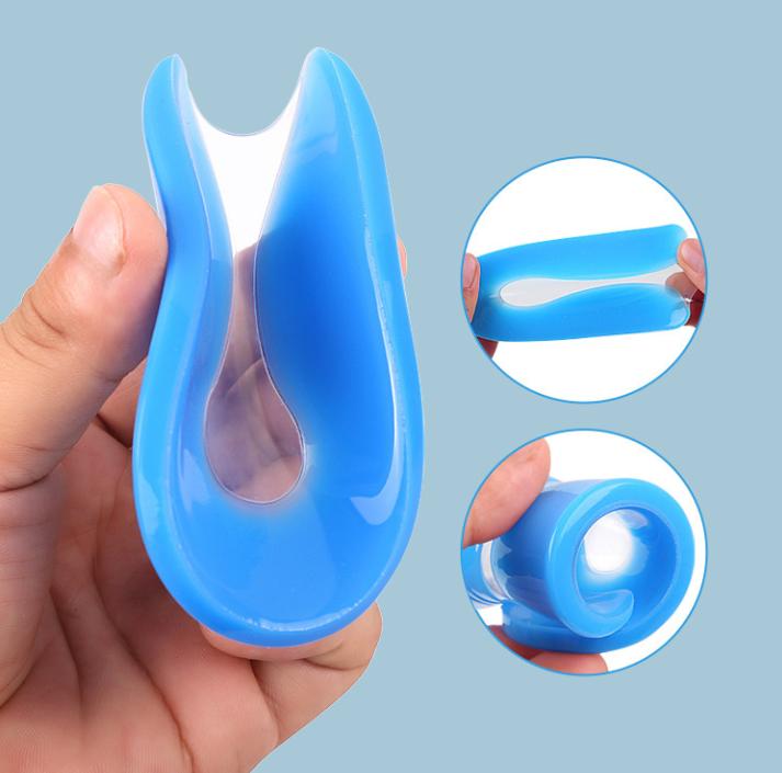 Silikon-Gel U-förmige Fersenkissen für Fußkomfort und Stoßabsorption Geeignet für verschiedene Schuhtypen und den täglichen Gebrauch