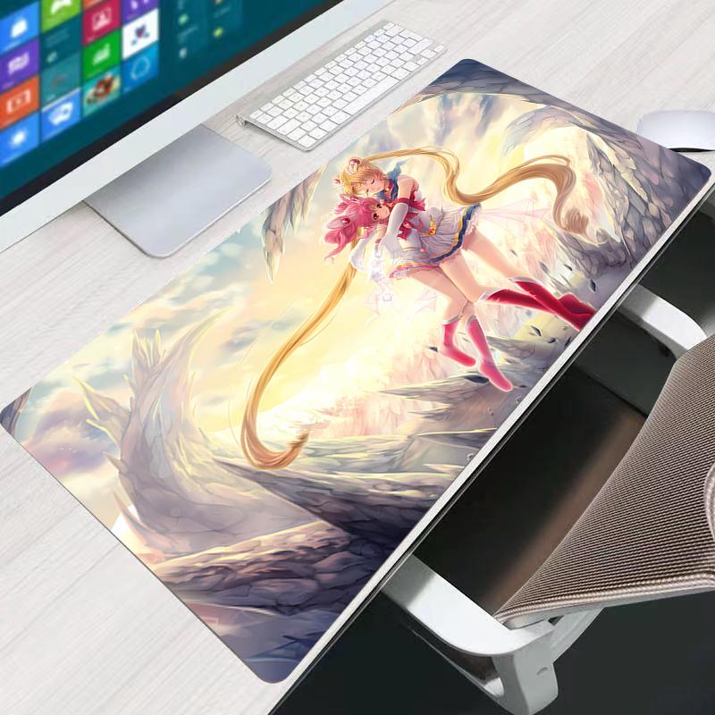 Kawaii Mouse Pads Computer Accessories Speed Mini Pc Keyboard Desk Mat Ssailor Moons Designed Specifically Xxl Gaming Mousepad