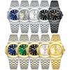 Watch For Woman Luminous Date Week Square Ladies Watch Stainless Steel Quartz Women's Watches Female Reloj