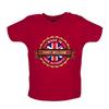 Hergestellt in Fort William - Baby Kinder Jungen Mädchen Unisex T-Shirt / Strampler - Stadt Stadt Dorf Geboren Liebe