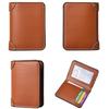 Slim Business Clutch Bag Thin PU Leather Card Holder Minimalist Men Short Wallet  Travel