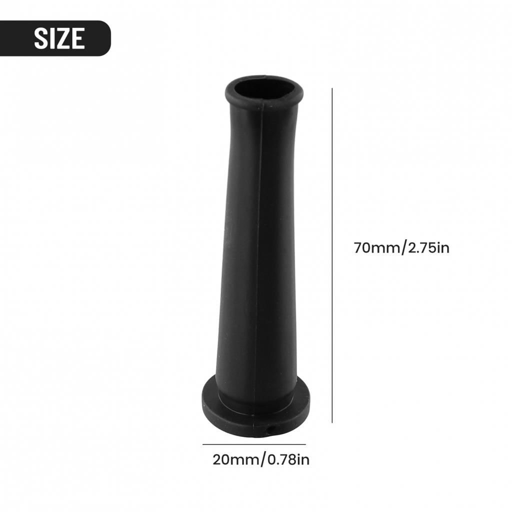 Protector Cable Sleeve 10pcs 20 X 70mm 9mm/0.35Inch Black