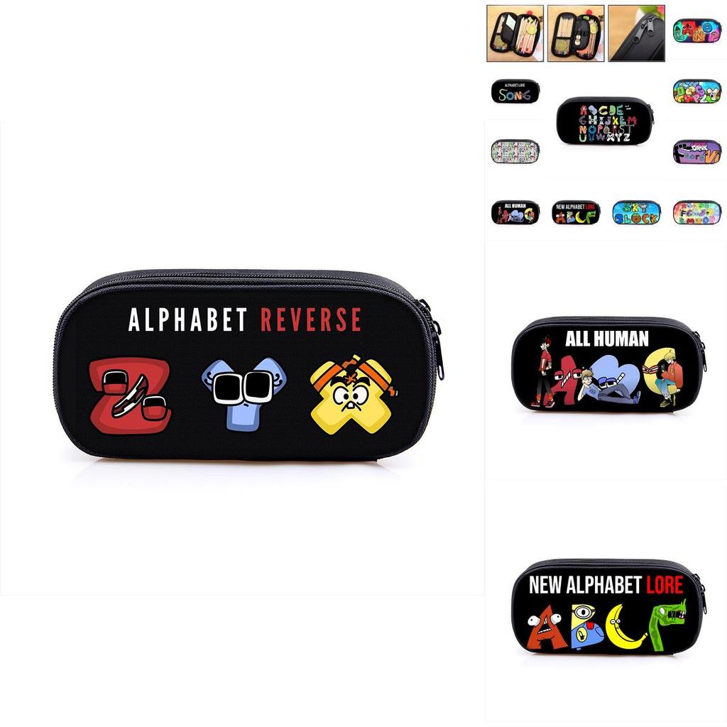 Alphabet Lore Pencil Case Large Capacity Pouch Bag For Students Gift
