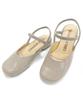 Crawl Varie Washable Double Strap Sandals for 3E Relaxed Wide Dot Light Size Women, Casual, Width, Fit, Instep, No. 529203, Gray, 23.5cm
