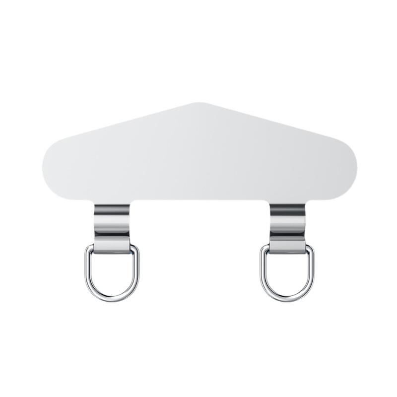 Antilost Phone Grip Pad Clip With Double Chain, Easy Carry Suitable for Mobiles and Key, Secure Attachment, Outdoor Use