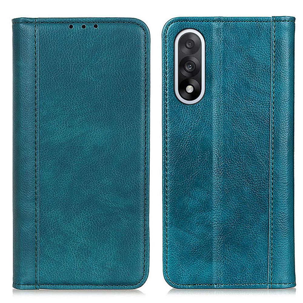 

Для OnePlus Nord 5 5G/Ace 5 Ultra 5G Чехол-подставка из спилковой кожи с текстурой личи кошелек чехол для телефона Green