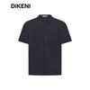 DIKENI Men's Lightweight Knit Short Sleeve Casual Shirt